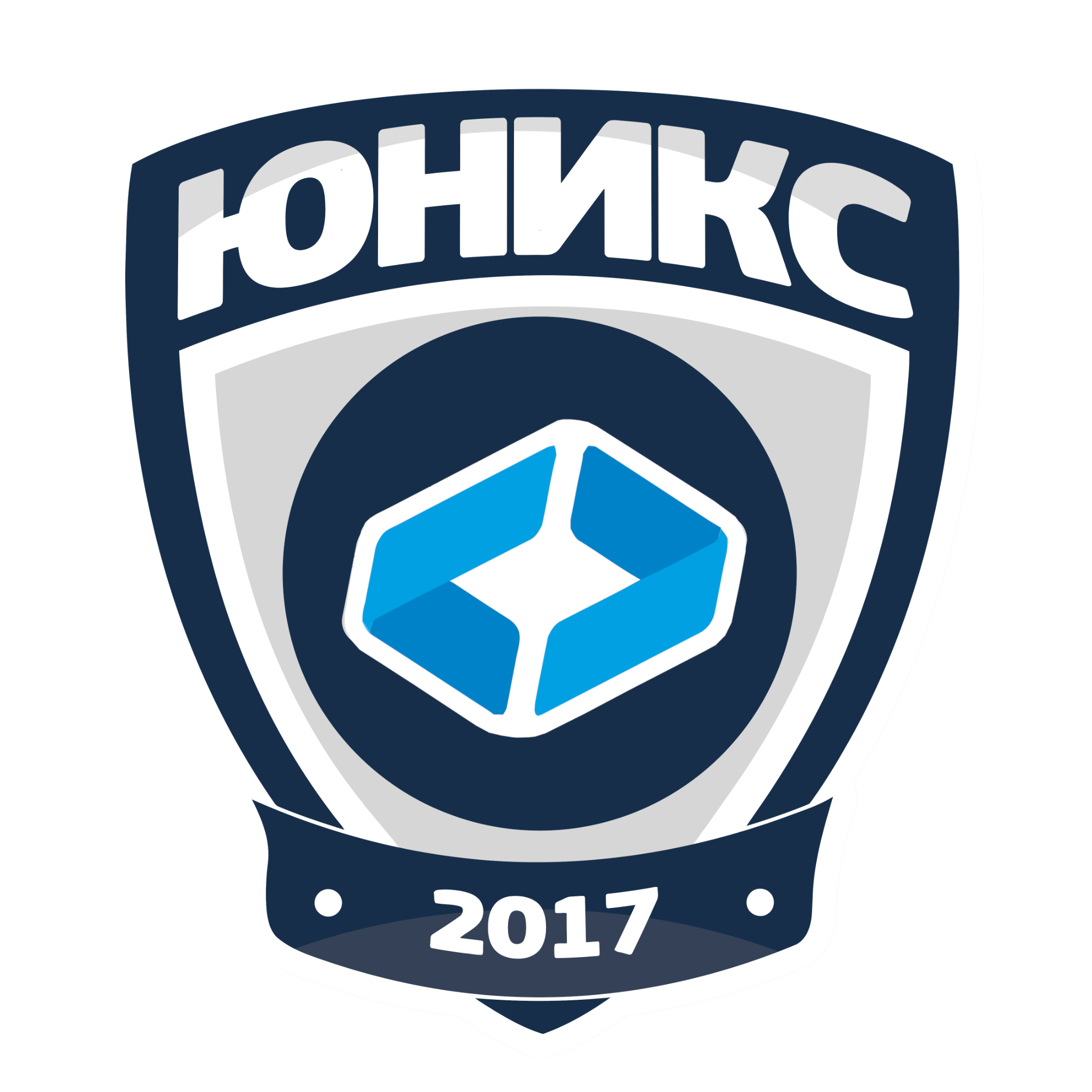 Логотип футбольной школы Юникс
